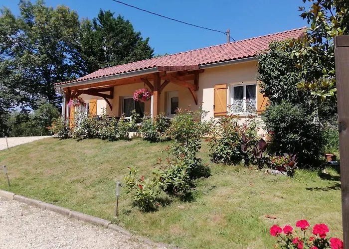 Сasa de vacaciones L'esquiròu Du Sécadou Castels